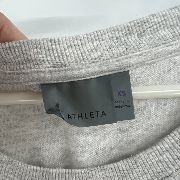 Athleta Criss Cross Marled Gray Athletic Dress Women's XS - Picture 2 of 5